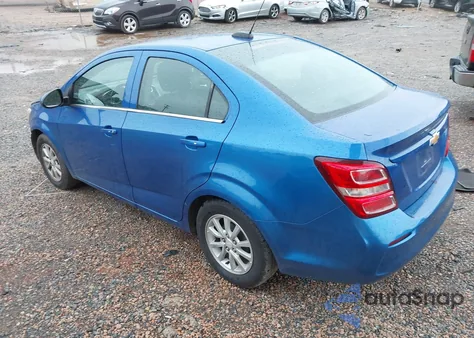 2017 Chevrolet Sonic Lt Auto z USA, uszkodzony, nr VIN 1G1JD5SH5H4159747